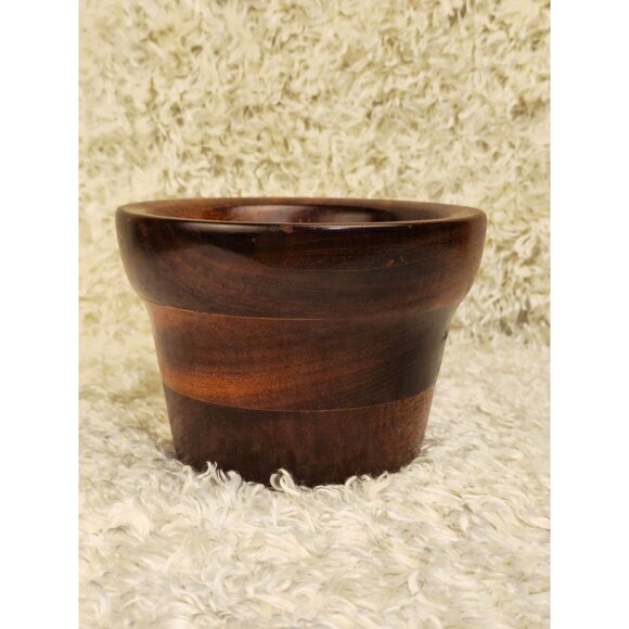 Handcrafted Turned Wooden Bowl - Picture 5 of 6